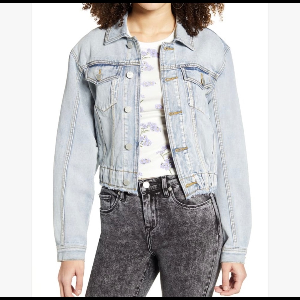 Blank NYC trucker jacket med nwt